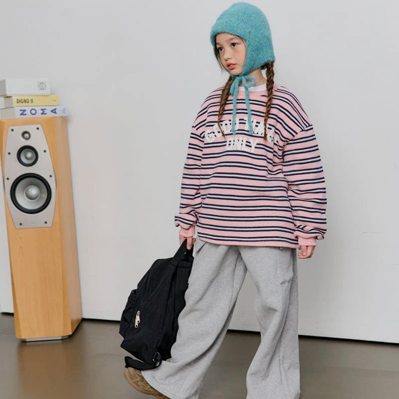 Good Time Fleece Stripe Tee