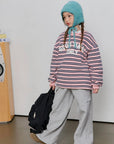 Good Time Fleece Stripe Tee