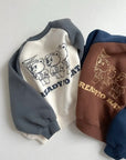 Bear Raglan Sweatshirt