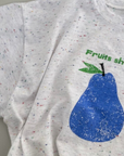 Fruit Shop Tee – Lockeres Shirt mit Birnen-Print