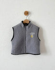 Smile Fleece Vest
