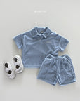 Collared Terry Set