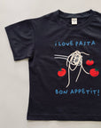Bon Appetito T-Shirt – Statement-Shirt mit Pasta-Print