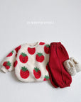 Fleece Pattern Sweatshirt