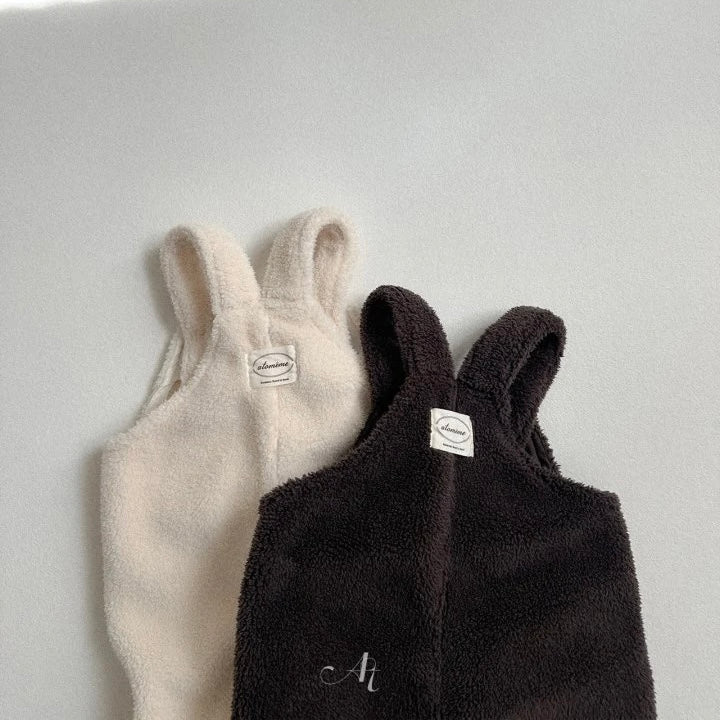Fleece Overalls