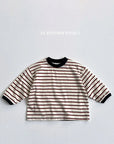 Smile Label Stripe Tee