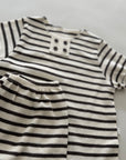 Stripe Waffle Set – Zweiteiler aus Waffelstrick im Streifenlook