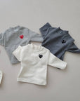 Heart Turtleneck Tee