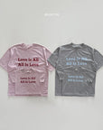 Love Is All Tee (with Mom)