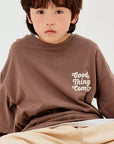 Good Things Tee – Casual long-sleeved shirt with statement print