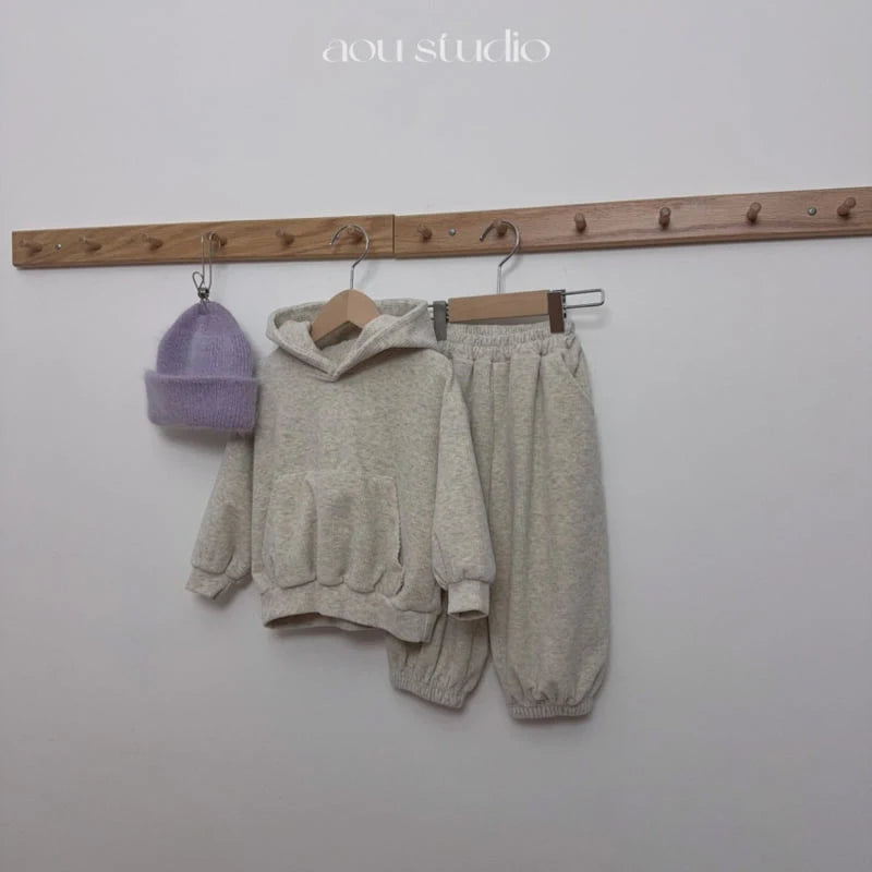 Cream Jogger Pants