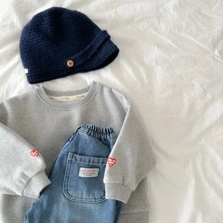 Dart Straight Denim Pants