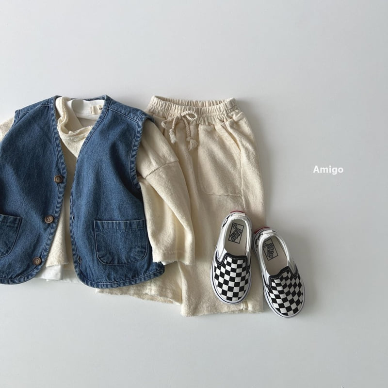 Denim Vest – Leichte Jeansweste mit Easy-Fit