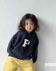 P Embroidered Hoodie