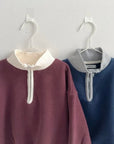 Line Zip-up Tee