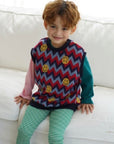 Smile Jacquard Vest