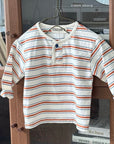 Henley Stripe Tee
