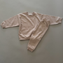 Easygoing Sweat Set – Lässiges 2-teiliges Set Beige