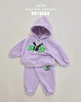 SYB Hooded Top Bottom Set