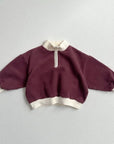 Line Zip-up Tee