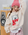 Winter Bear Fleece Sweatshirt