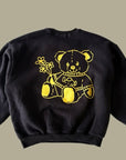 Flower Bear Fleece Sweatshirt