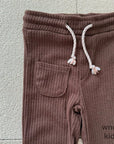 Pom-Pom Ribbed Pants