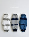 Tie Water Printed Pants