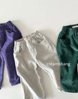 Corduroy Span Wide Pants