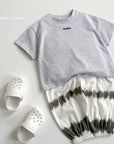 Tie Water Printed Pants