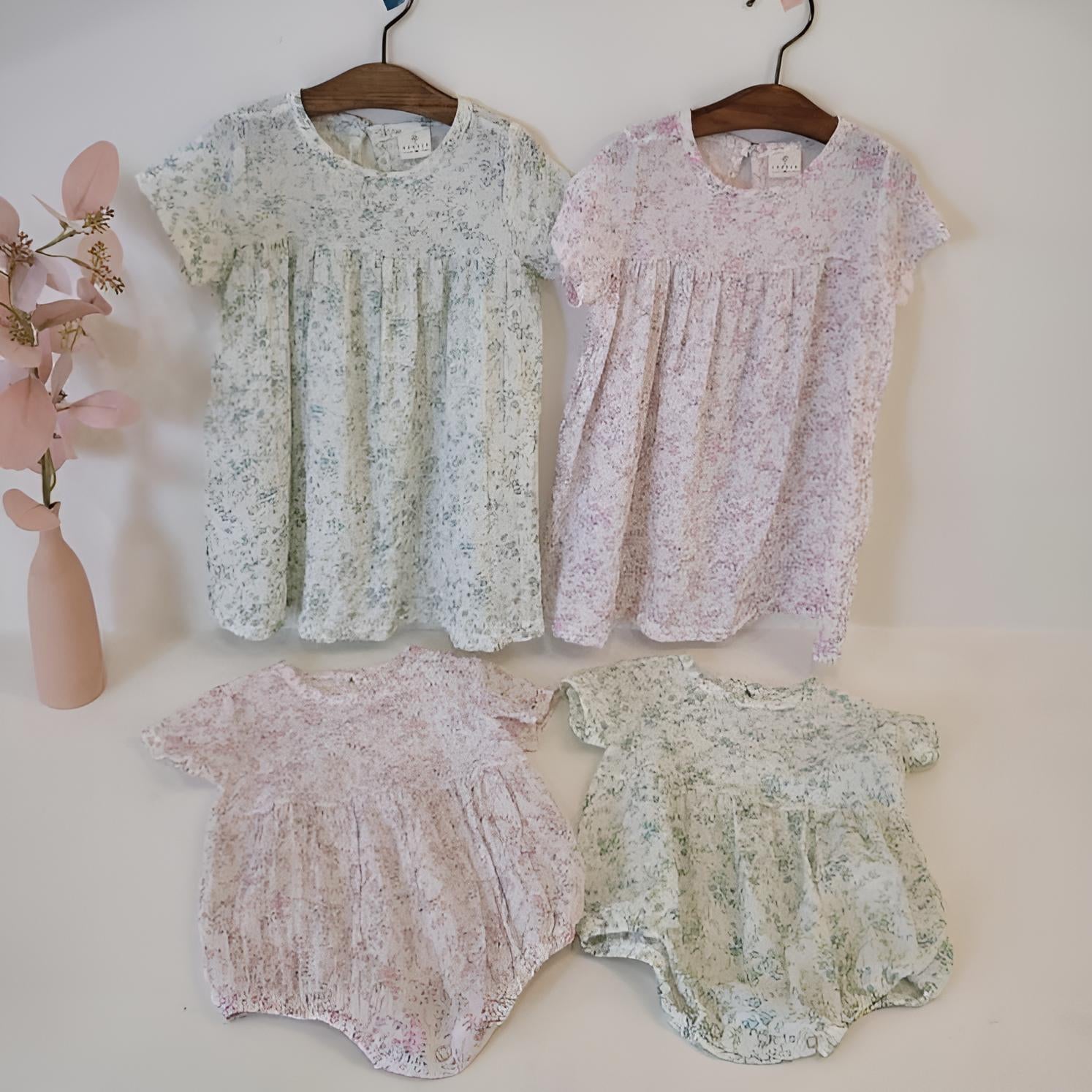 Wildflower Dress – Locker fallendes Kleid mit Blumendruck