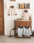 (Bebe) Choco Chip Collar Romper