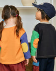 Round Patch Raglan Tee