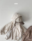 Corduroy Hooded Jumper