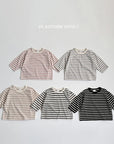 Cuff Stripe Tee