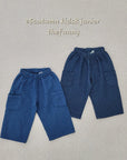 Waffle Denim Pants (Soft)