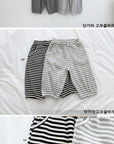 Little Foxx – Baby Striped Elastic Waist Pants