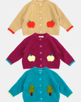 Little Foxx – Apple Tree Knit Cardigan