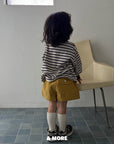 Little Foxx – Multi Stripe Collar Tee