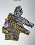 Little Foxx – Stitch Striped Hoodie