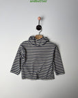 Little Foxx – Stitch Striped Hoodie