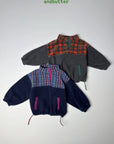 Little Foxx – Check Snap Pullover