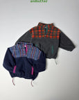 Little Foxx – Check Snap Pullover