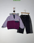 Little Foxx – Zigzag Snap Hoodie