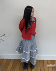 Little Foxx – Tiered Check Skirt