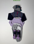 Little Foxx – Check Snap Pullover
