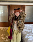 Little Foxx – Wappen Leopard Jacket