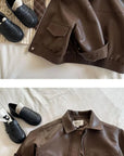 Little Foxx – Two Pocket Classic Leather Jacket