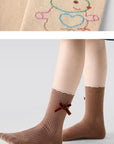 Little Foxx – Dot Color Rabbit Socks Set