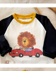 Little Foxx – Lion Colorblock Tee
